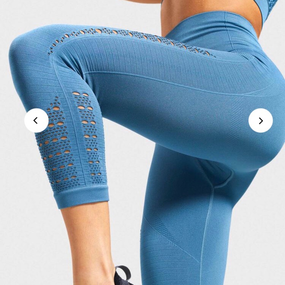 Gymshark ENERGY+ SEAMLESS CROPPED LEGGINGS - Picture 2 of 4